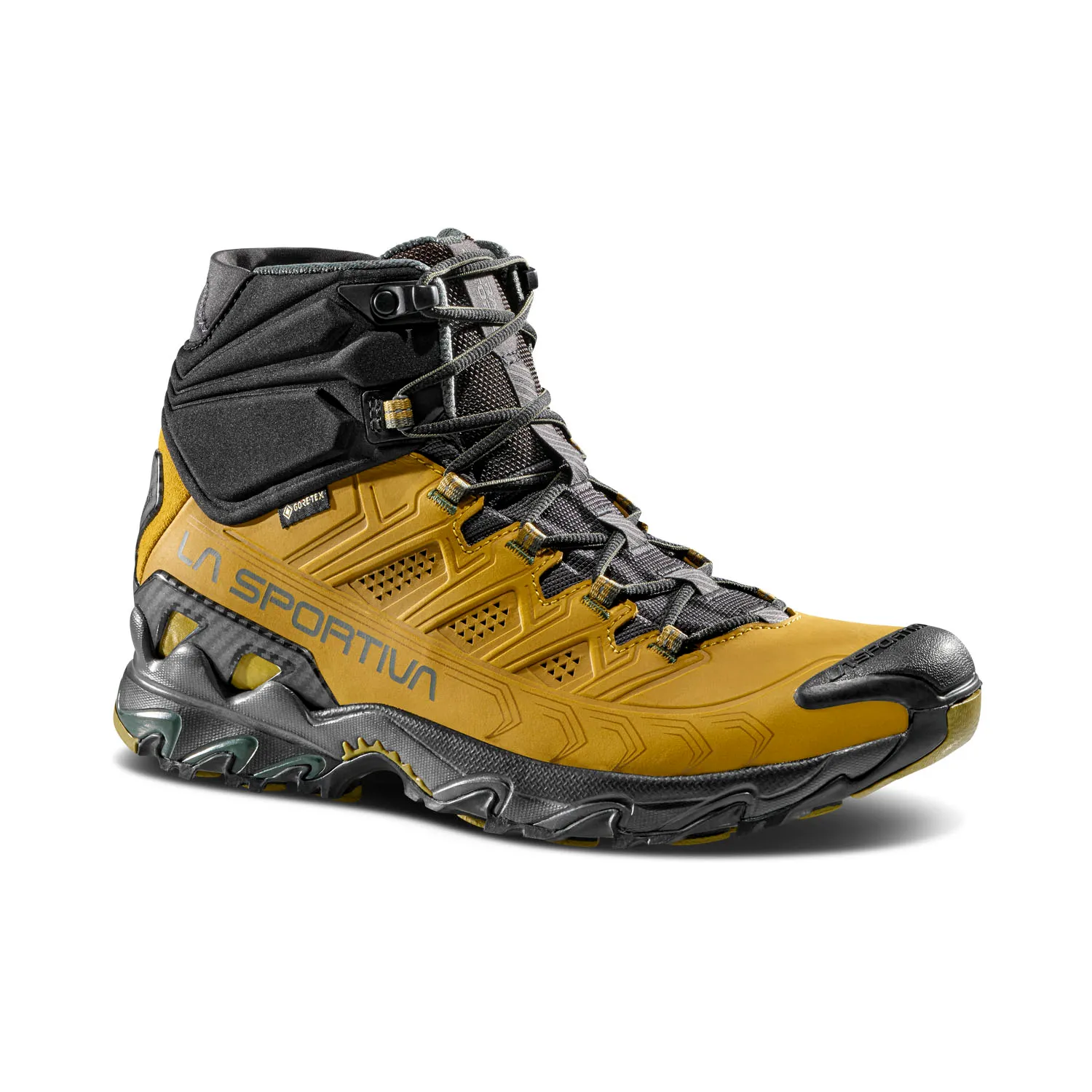 La Sportiva Buty biegowe Ultra Raptor II Mid Nubuk skórzany GTX (wodoodporne) żółty sawanny męskie