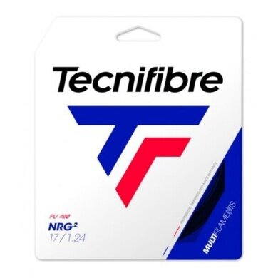 Tecnifibre Nici tenisowe NRG² (Ochrona ramion + Komfort) naturalne 12m zestaw