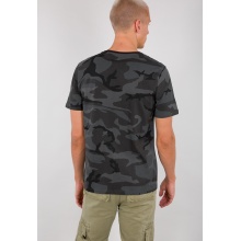 Alpha Industries T-shirt Basic Camo (Bawełna) czarny męski