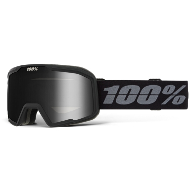 100% Gogle narciarskie Valnor Dark Smoke Lens czarne - 1 gogle