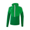 Erima Bluza z kapturem Hoodie Squad (Cotton Touch) zielona/szmaragdowa/szara dziecięca