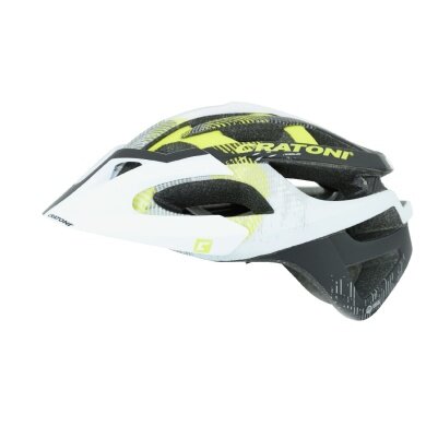 Kask rowerowy Cratoni C-Hawk biały/czarny/lime