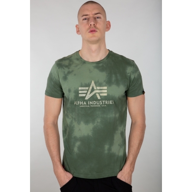 Alpha Industries T-shirt Basic (Bawełna) Batik oliwkowy Mężczyźni