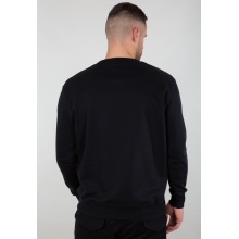 Alpha Industries Pullover Basic (Bawełna) Sweter czarny Mężczyźni