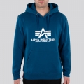 Alpha Industries Bluza z kapturem (Hoodie) Basic granatowa męska