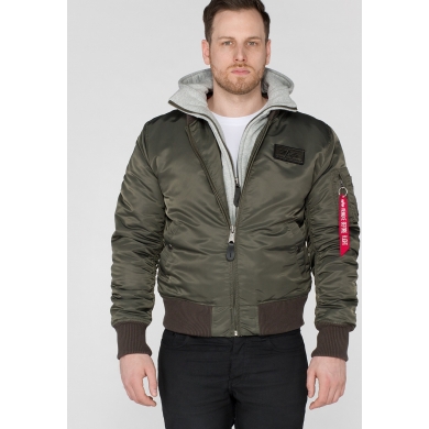 Alpha Industries Kurtka lotnicza MA-1 D-Tec szara męska