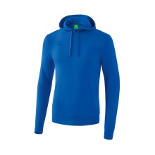 Erima Bluza z kapturem Sweat Basic Hoodie niebieska dla chłopców