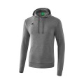 Erima Bluza z kapturem Sweat Basic Hoodie szary melanż męski