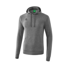 Erima Bluza z kapturem Sweat Basic Hoodie szary chłopcy