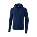 Erima Bluza z kapturem Sweat Basic Hoodie granatowy chłopcy