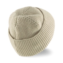 Czapka Puma (Beanie) Core Fisherman - struktura dzianinowa - szary pebble - 1 sztuka