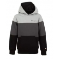 Champion Bluza z kapturem (Hoodie) American Classic 3 Pasy 2021 szary/czarny Chłopcy