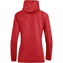 JAKO Bluza z kapturem Premium Basics (Double-Tech-Knit) czerwona Damska