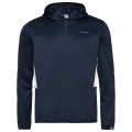 Head Hoodie z kapturem Club Technical Half-Zip granatowy męski