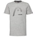 Head T-shirt tenisowy Club Carl jasnoszary męski