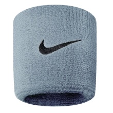 Nike Opaska na pot Swoosh (72% bawełny) szara - 2 sztuki