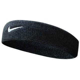 Nike Opaska Swoosh (70% bawełny) czarna - 1 sztuka