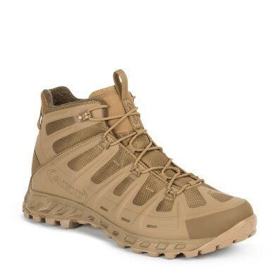 Buty robocze AKU Military Tactical Mid GTX (wszechstronne, myśliwskie, wodoodporne) brązowe męskie