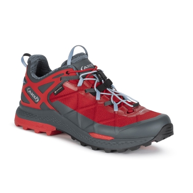 Buty trekkingowe AKU Rocket DFS GTX (Fast-Hiking, wodoodporne) czerwone męskie