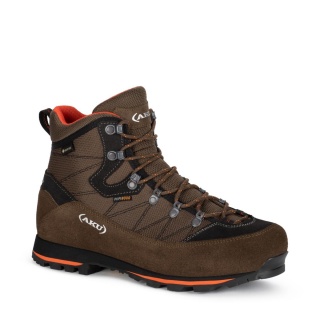 AKU Buty trekkingowe Trekker Lite III Wide GTX (wodoodporne, szerokie) brązowe męskie