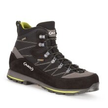 AKU Buty trekkingowe Trekker Lite III GTX (wycieczki dzienne, wytrzymałe, lekkie, komfortowe) czarne/zielone męskie