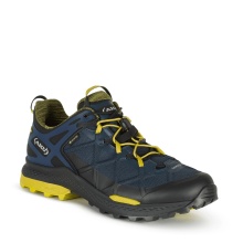 Buty trekkingowe AKU Rocket DFS GTX (Fast-Hiking, wodoodporne) niebiesko/żółte męskie