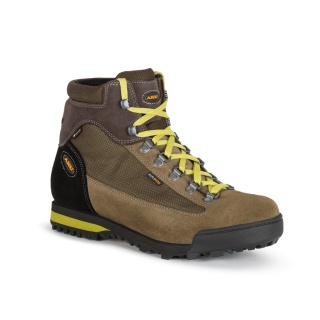 AKU Buty trekkingowe Slope Original GTX (Trekking, wodoodporne, Wyprodukowano we Włoszech) brązowo/zielone męskie