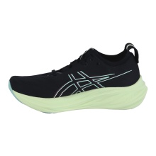 Asics Buty biegowe Gel Nimbus 26 2024 (Amortyzacja) czarny/zielony matcha damskie