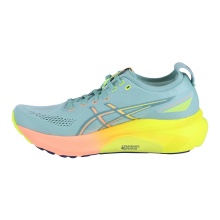 Asics buty biegowe Gel Kayano 31 Paris (stabilność) 2024 jadeitowo zielone/kolorowe damskie