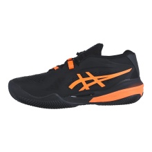 Asics buty tenisowe Gel Resolution X na nawierzchnię clay/sand (stabilność) 2025 czarne/pomarańczowe męskie