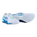 Asics Buty tenisowe Gel Resolution 9 Clay/Piasek (Stabilność) 2024 biało/zielone dla kobiet