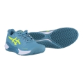 Asics Buty tenisowe Gel Challenger 14 Clay/Na korty (Amortyzacja) szaro-niebieskie Damskie