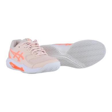 Asics Buty tenisowe Gel Dedicate 8 Clay/Na korty 2024 koralowy Damskie