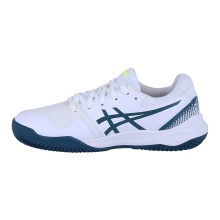 Asics Buty tenisowe Gel Resolution 9 Clay/Na korty białe dziecięce