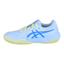 Asics buty tenisowe Gel Resolution X na nawierzchnię clay/sand 2025 jasnoniebieskie dziecięce