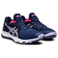 Asics Buty do siatkówki Netburner Ballistic FF 2 ciemnoniebieskie Damskie