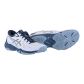 Asics Buty Halowe Blade FF (Buty do Squasha i Badmintona) 2024 białe/indigoblue męskie