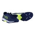 Asics buty halowe Blade FF (buty do squasha i badmintona) 2024 ciemnoniebieski/żółty mężczyźni