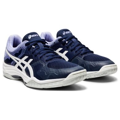 Asics Gel Tactic ciemnoniebieskie/fioletowe buty do siatkówki damskie