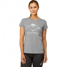 Asics Koszulka biegowa (Tshirt) Fujitrail szara Damska