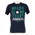 Australian Tshirt My Life ciemnoniebieski Mężczyźni