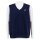 Australian Tennisowy Pullunder Club V-Neck kosmoblau/biały Mężczyźni