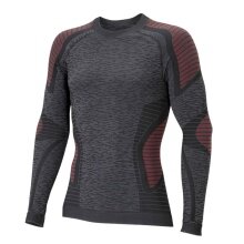 Accapi Langarmshirt Ergocycle Long Sleeve Shirt Bielizna antracytowo-czerwona dla Mężczyzn