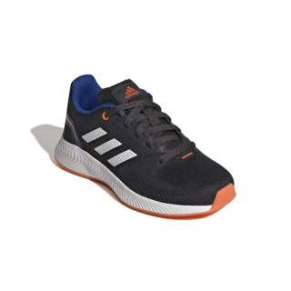 adidas buty biegowe Runfalcon 2.0 czarne/pomarańczowe dziecięce