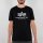 Alpha Industries T-shirt Basic (Bawełna) refleksyjny nadruk czarny mężczyźni