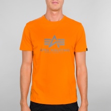 T-shirt Alpha Industries Basic (Bawełna) alpha pomarańczowy męski