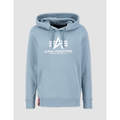 Alpha Industries Bluza z kapturem (Hoodie) Basic Logo jasnoniebieska męska