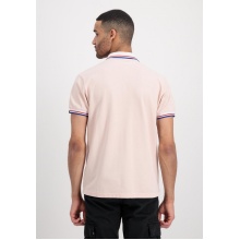 Alpha Industries Polo Contrast (100% bawełna) jasnopomarańczowy męski