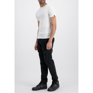 Koszulka Alpha Industries X-Fit Rib T (Bawełna) biała męska