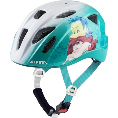 Kask rowerowy Alpina Ximo Disney Ariel biały/aqua dziecięcy